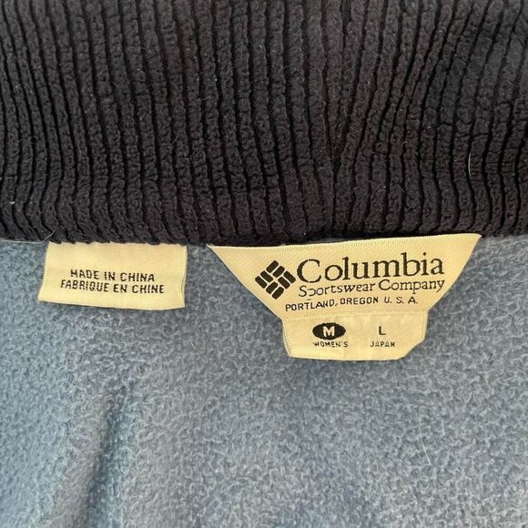 Columbia Fleece Full Zip Standard Collar Jacket - Picture 4 of 4